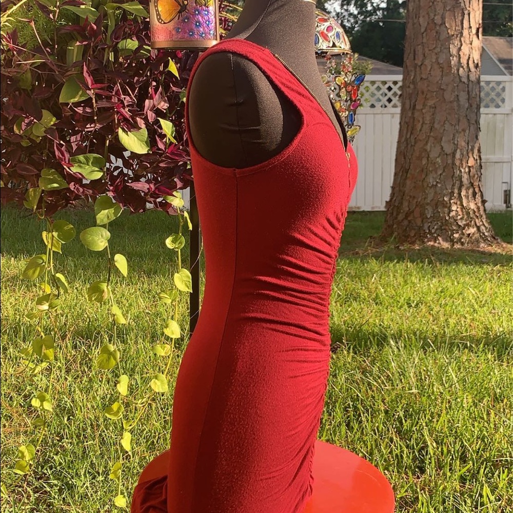 Red dress